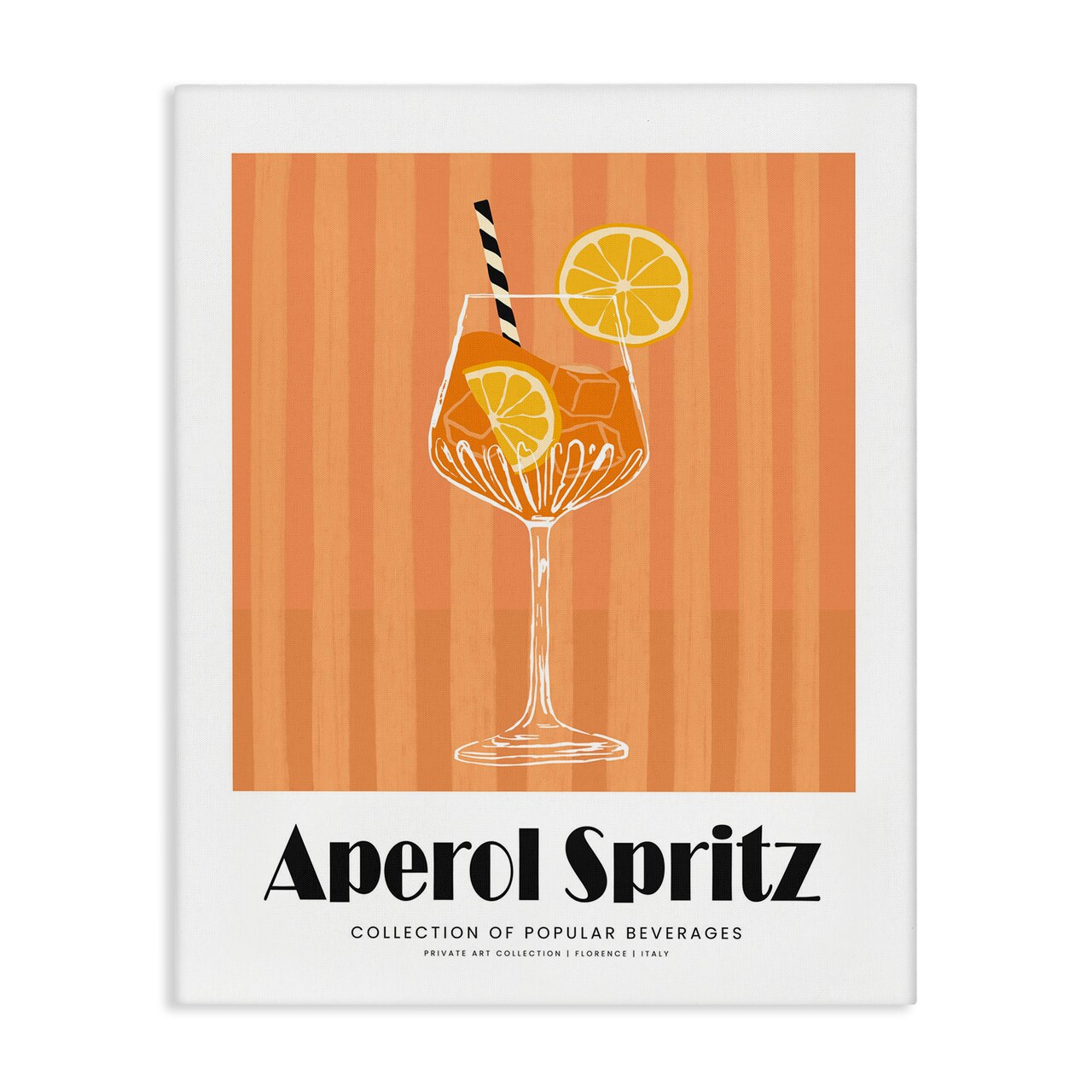 Stupell Industries Classic Aperol Spritz Canvas By Lettered and Lined